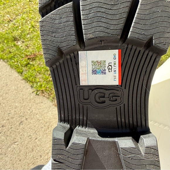 UGG Droplet White Rain Boot Women’s Size 8 - Picture 12 of 12